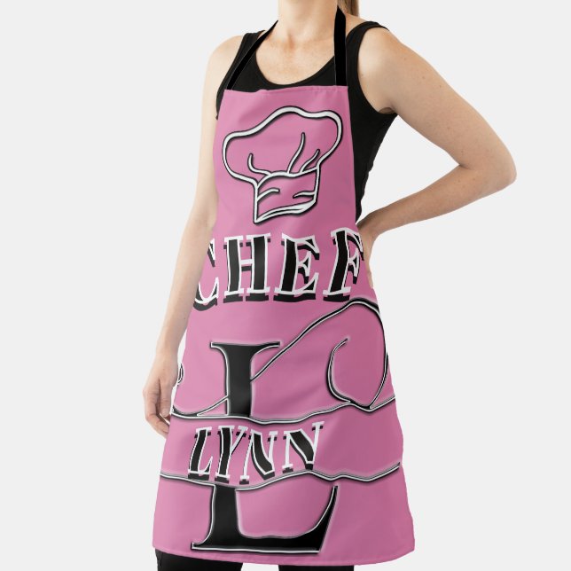 Personalized Monogram (L) Apron (Insitu)