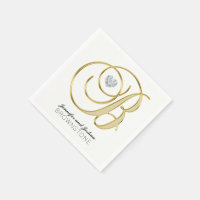 Letter B Monogram - Personalized Weddings