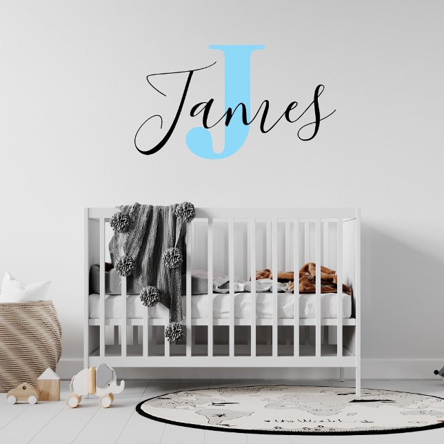 Personalized Monogram Letter with Name ,Custom Wa Wall Decal (Creator Uploaded)