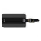 Personalized monogram luggage tag