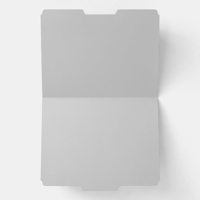 Personalized Monogram Luxury Tote Bag File Folder (Inside Center)