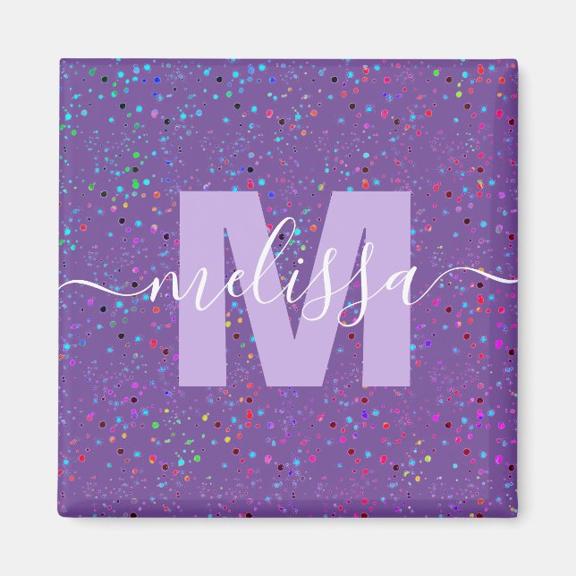 Personalized Monogram  Magnet (Front)