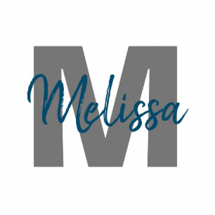 Personalized Monogram magnet