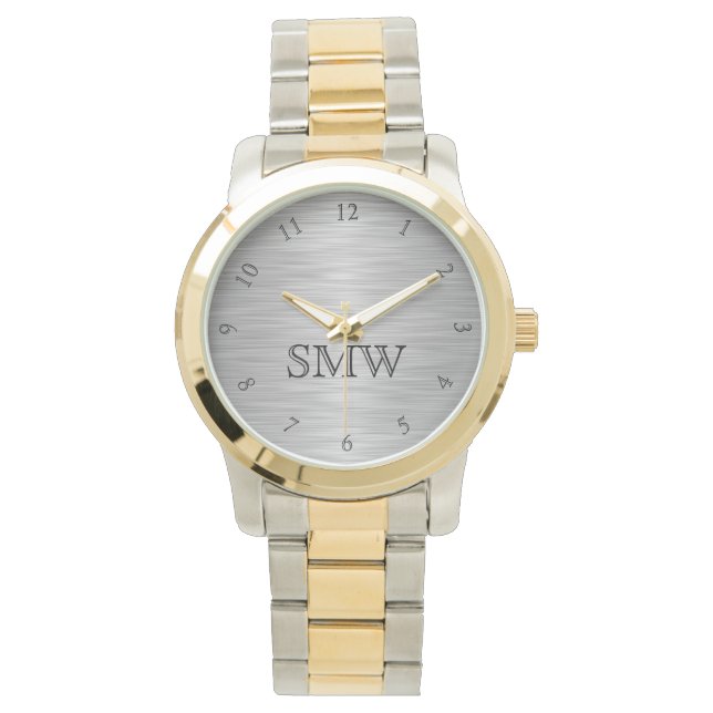 Personalized Monogram Men's Watch (Front)