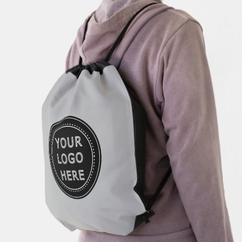  Personalized Monogram minimalist stylish Drawstring Bag