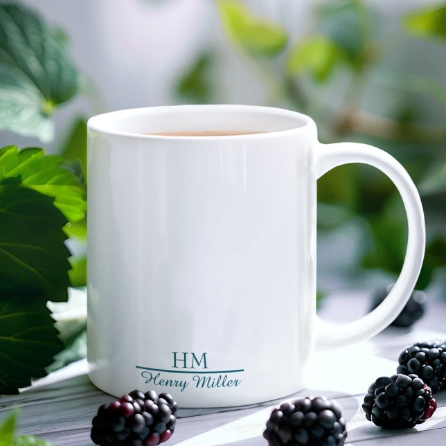 Personalized Monogram Mug – Custom Initial & Name (Creator Uploaded)