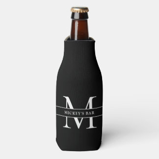 Personalized Monogram Name Bottle Cooler