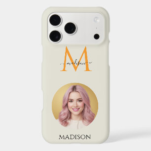 Personalized Monogram & Name iPhone 17 Pro Max Case