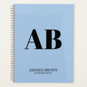 Personalized Monogram Name Custom Planner 2027