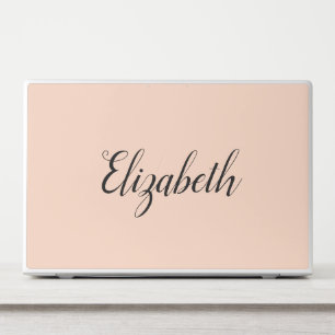 Personalized Monogram Name HP Laptop Skin