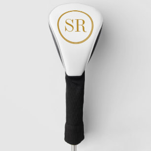 Personalized Monogram Name Initial  Golf Head Cover
