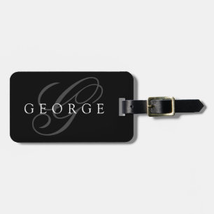 Personalized Monogram Name Initial Luggage Tag