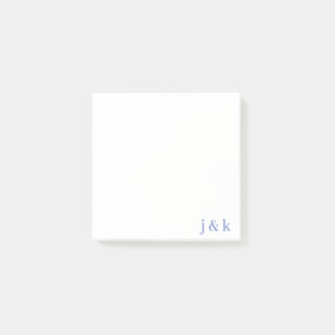 Personalized Monogram Name Post-it Notes