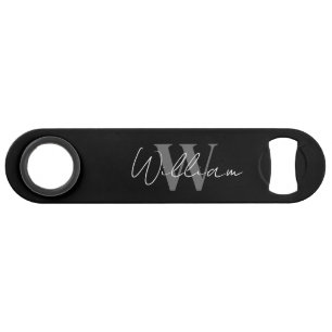 Personalized monogram name Pro Speed bottle opener
