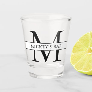 Personalized Monogram Name Shot Glass