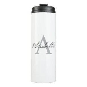 Personalized Monogram  Name  Thermal Tumbler