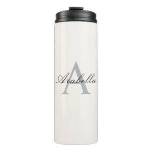 Personalized Monogram Name Thermal Tumbler