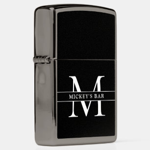 Personalized Monogram Name Zippo Lighter