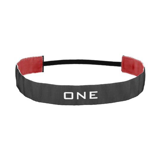 Personalized monogram non slip sports headband