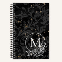Personalized Monogram on Elegant Background