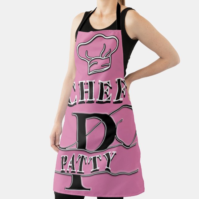 Personalized Monogram (P) Apron (Insitu)