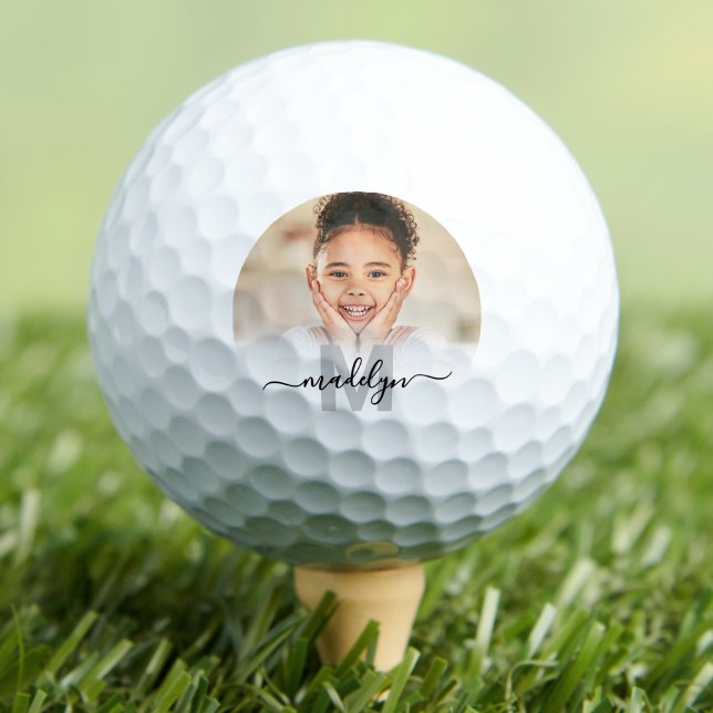 Personalized Monogram Photo Golf Balls (Personalized Monogram Photo Golf Balls)