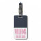 Personalized Monogram Pink and Navy Nautical