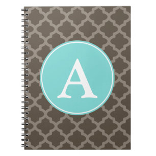 Personalized Monogram School Office Notebook Gift