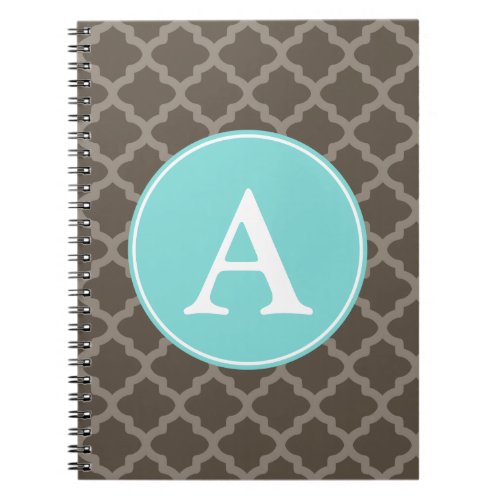 Personalized Monogram School Office Notebook Gift