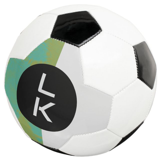 Personalized Monogram Soccer Ball (Three Quarter)
