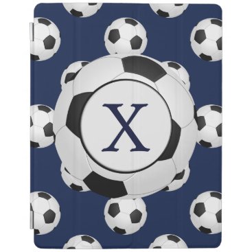 Personalized Monogram Soccer Balls Sports iPad Smart Cover