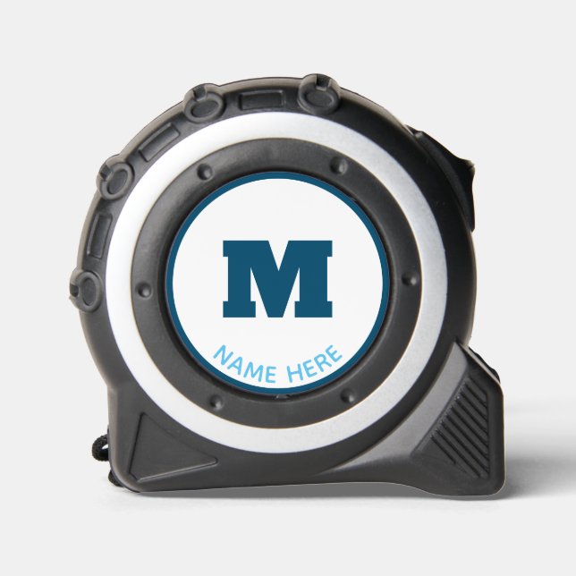 PERSONALIZED MONOGRAM TAPE MEASURE (Front)