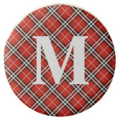 Personalized Monogram Tartan Oreo Holiday Cookies (Front)