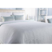 Personalized Monogram Twin Waffle Blanket (Front Right)