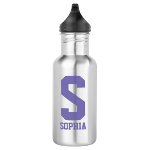 Personalized monogram Water Bottle   Sports Gift