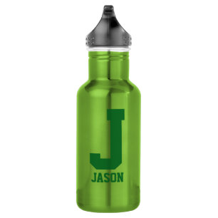 Personalized monogram Water Bottle Sports Gift