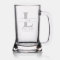 Personalized Monogrammed Groomsman Engraved Beer