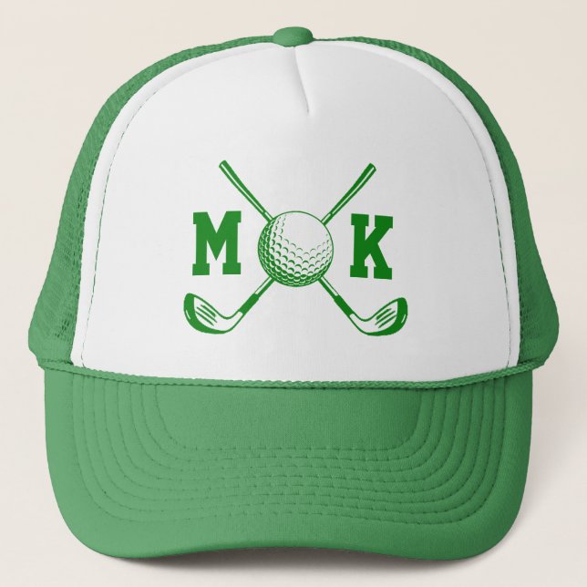 Personalized Monogrammed Initial Name Hat - Custom (Front)