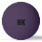 Personalized monogrammed initial ping pong balls
