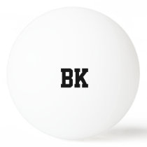 Personalized monogrammed initial ping pong balls Personalized monogrammed initial ping pong balls