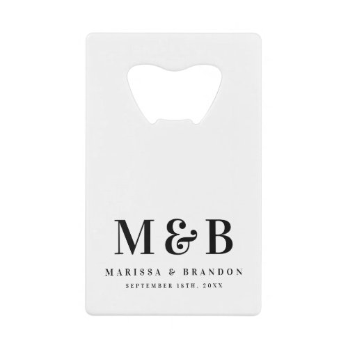 Personalized Monogrammed Initials Wedding Favors