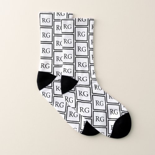 Personalized Monogrammed  Socks