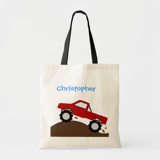 Personalized Monster Truck Bag (Front)