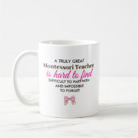 Personalized Montessori Teacher Appreciation Gift