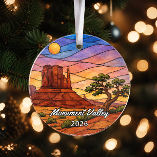 Personalized Monument Valley Navajo Tribal Park Ac Ornament