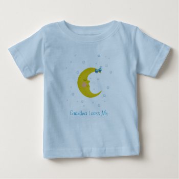 Personalized Moon Face Tshirt by SayItNow at Zazzle