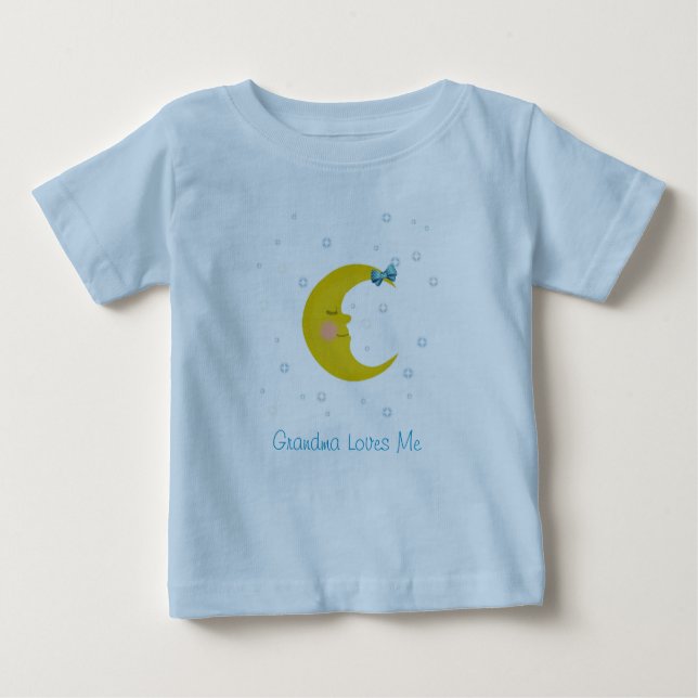 Personalized Moon Face Tshirt (Front)