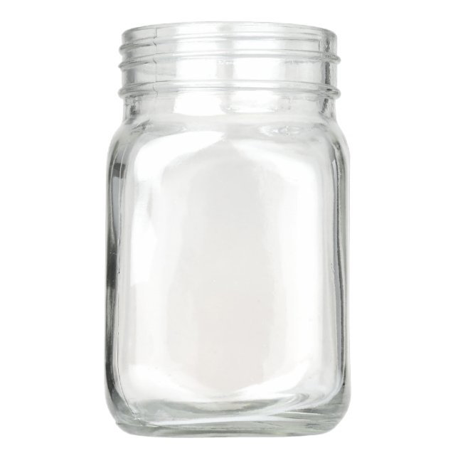 CUSTOMIZABLE - 16oz Mason Jar with Handle - Moonshine