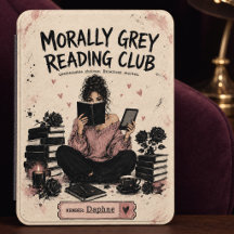 Personalized Morally Grey Book Club Kindle Case