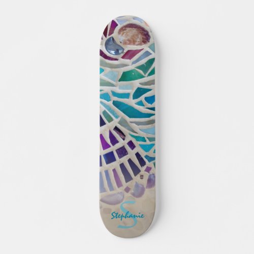 Personalized Mosaic  Skateboard